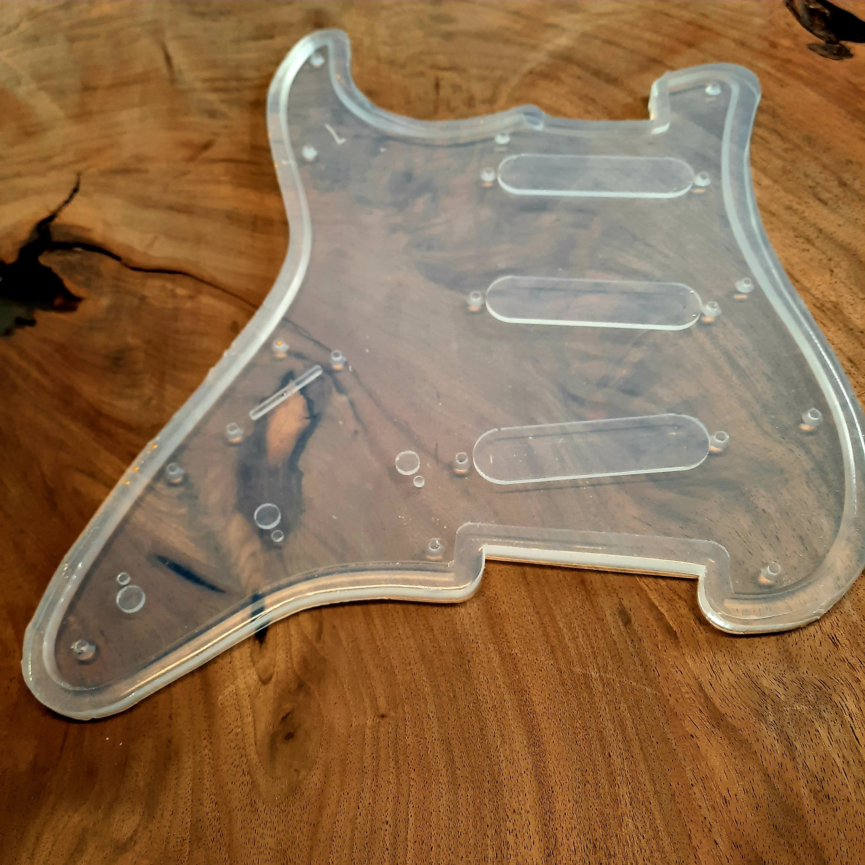 Fender Stratocaster Silicone Guitar MAKERS REUSABLE MOLD™ Shipping