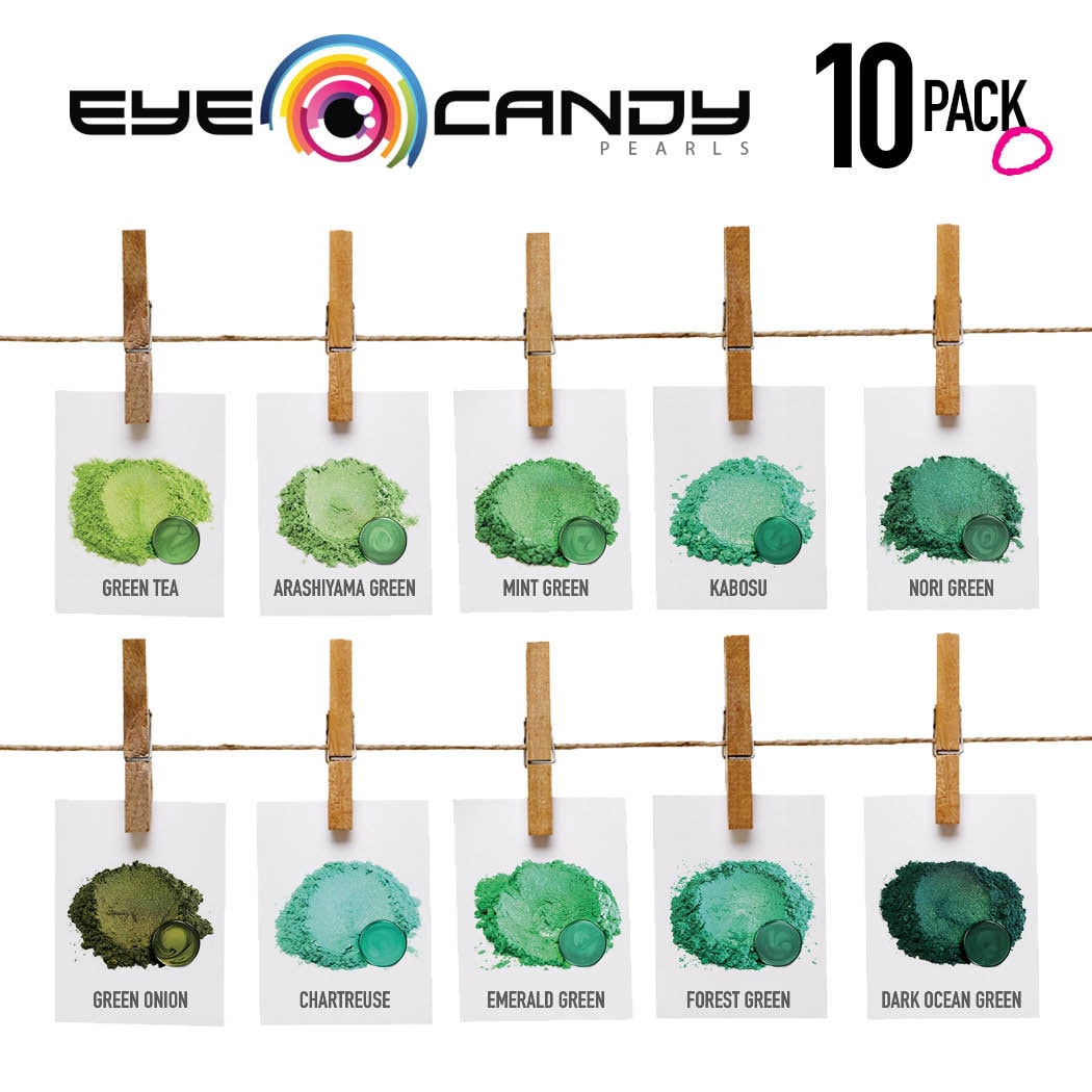 5 Gram - Eye Candy Mica Pigments -WASABI GREEN – MakersMold