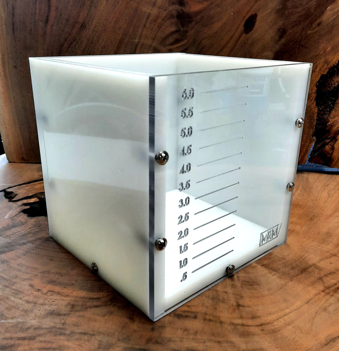 6"x6"x6" Cube Mold HDPE